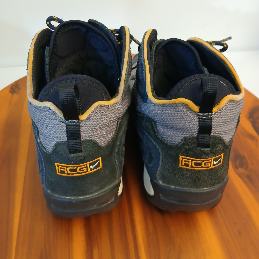 Vintage Nike ACG Hiking Boots Men 7.5 Gray Trail Boots Waterproof Outdoors Y2K - Picture 4 of 9